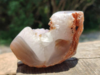 Polished Agate with Amethyst Crystal Geodes x 12 From Maintirano, Madagascar