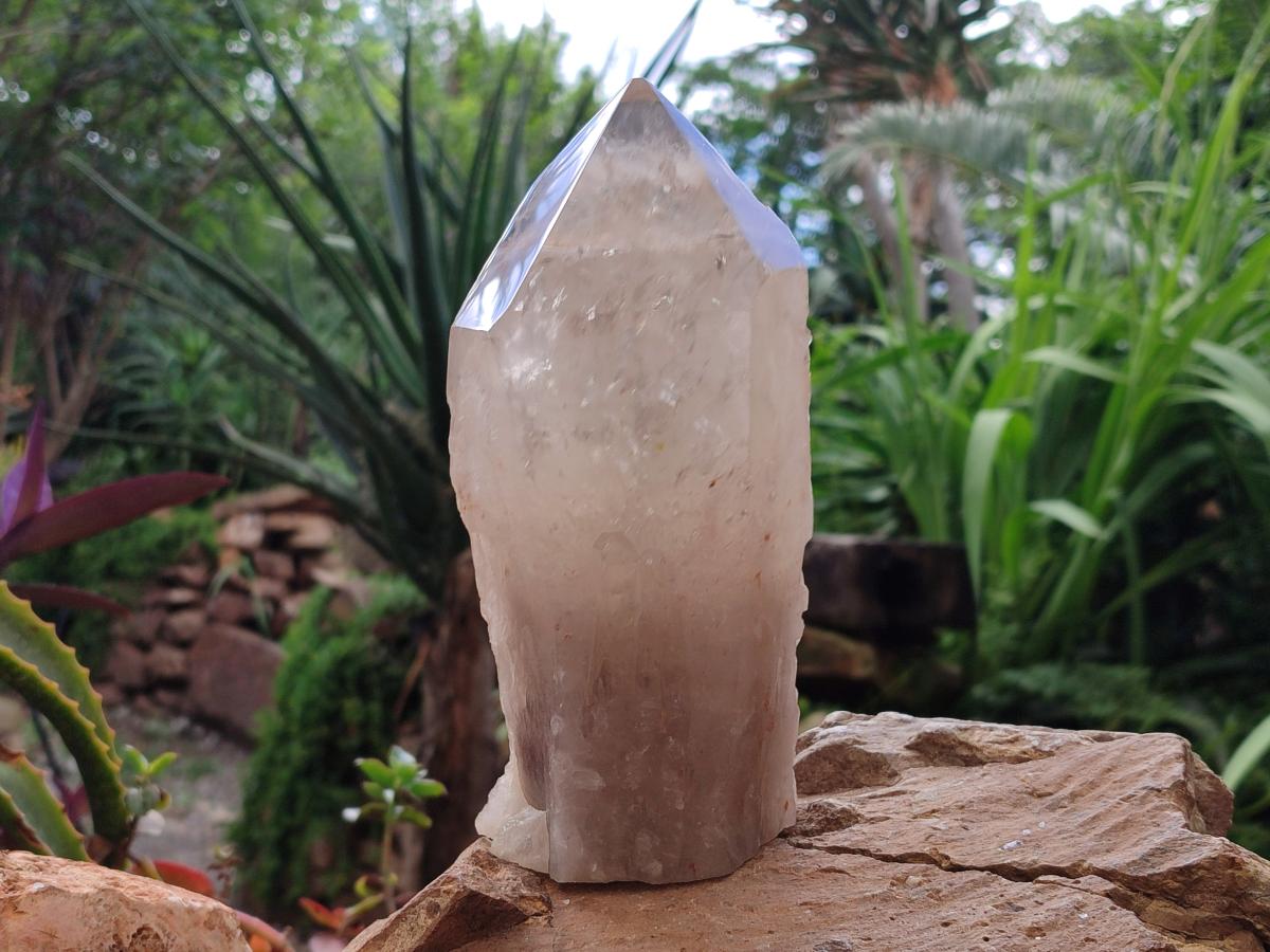 Polished Angolan Large Smokey Quartz Crystal x 1 From Angola