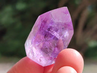 Polished Smokey Amethyst Window Crystals x 35 From Akansobe, Madagascar