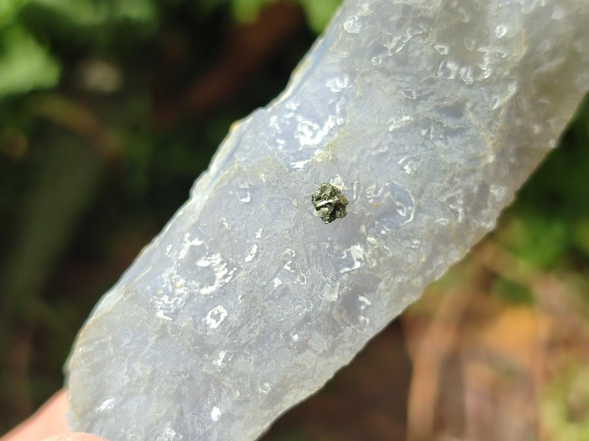 Natural Large Etched Blue Chalcedony Geodes x 12 From Nsanje, Malawi