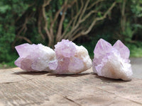 Natural Sunburst Amethyst Spirit Clusters x 12 From Boekenhouthoek, South Africa