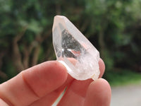 Natural Frosty Single Clear Quartz Crystals x 70 From Madagascar