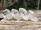 Natural Frosty Single Clear Quartz Crystals x 70 From Madagascar