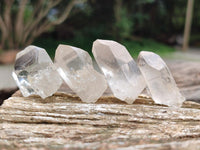 Natural Frosty Single Clear Quartz Crystals x 70 From Madagascar