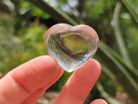 Polished Small Smokey Quartz Hearts x 20 From Madagascar