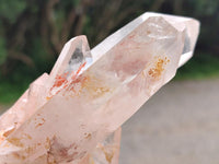 Natural Clear Cascading Quartz Crystal Clusters x 5 From Madagascar