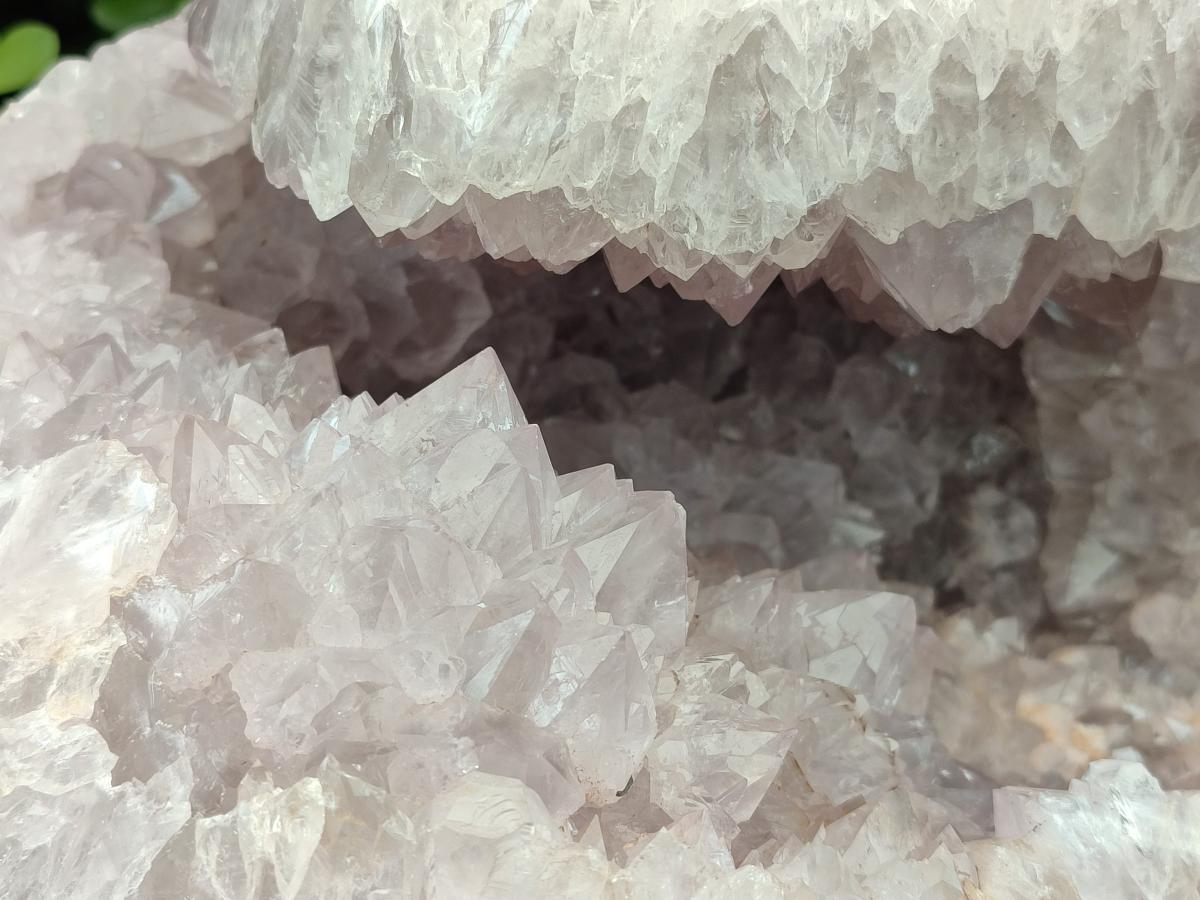 Polished XL Agate Geode with Amethyst Centre x 1 From Maintirano, Madagascar