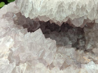 Polished XL Agate Geode with Amethyst Centre x 1 From Maintirano, Madagascar