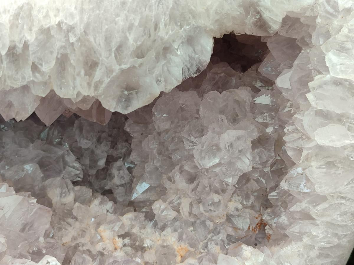 Polished XL Agate Geode with Amethyst Centre x 1 From Maintirano, Madagascar