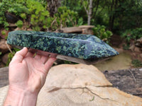 Polished XL Stromatolite Display Crystal Tower x 1 From Katsepy, Madagascar