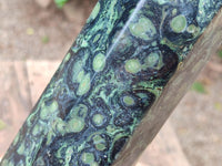 Polished XL Stromatolite Display Crystal Tower x 1 From Katsepy, Madagascar