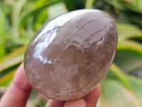 Polished Smokey Quartz Eggs x 6 From Madagascar