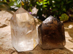 Polished Wispy Smokey Phantom Quartz Crystals x 6 From Madagascar