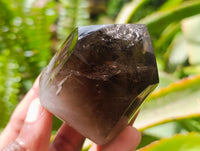 Polished Wispy Smokey Phantom Quartz Crystals x 6 From Madagascar