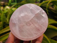 Polished Gemmy Rose Quartz Bowls x 6 From Madagascar