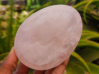 Polished Gemmy Rose Quartz Bowls x 6 From Madagascar