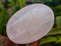 Polished Gemmy Rose Quartz Bowls x 6 From Madagascar