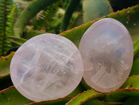 Polished Gemmy Rose Quartz Bowls x 6 From Madagascar