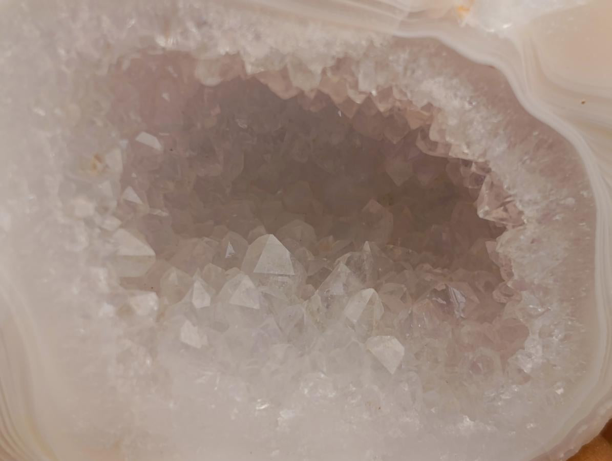 Polished Mini Agate Geodes x 12 From Maintirano, Madagascar