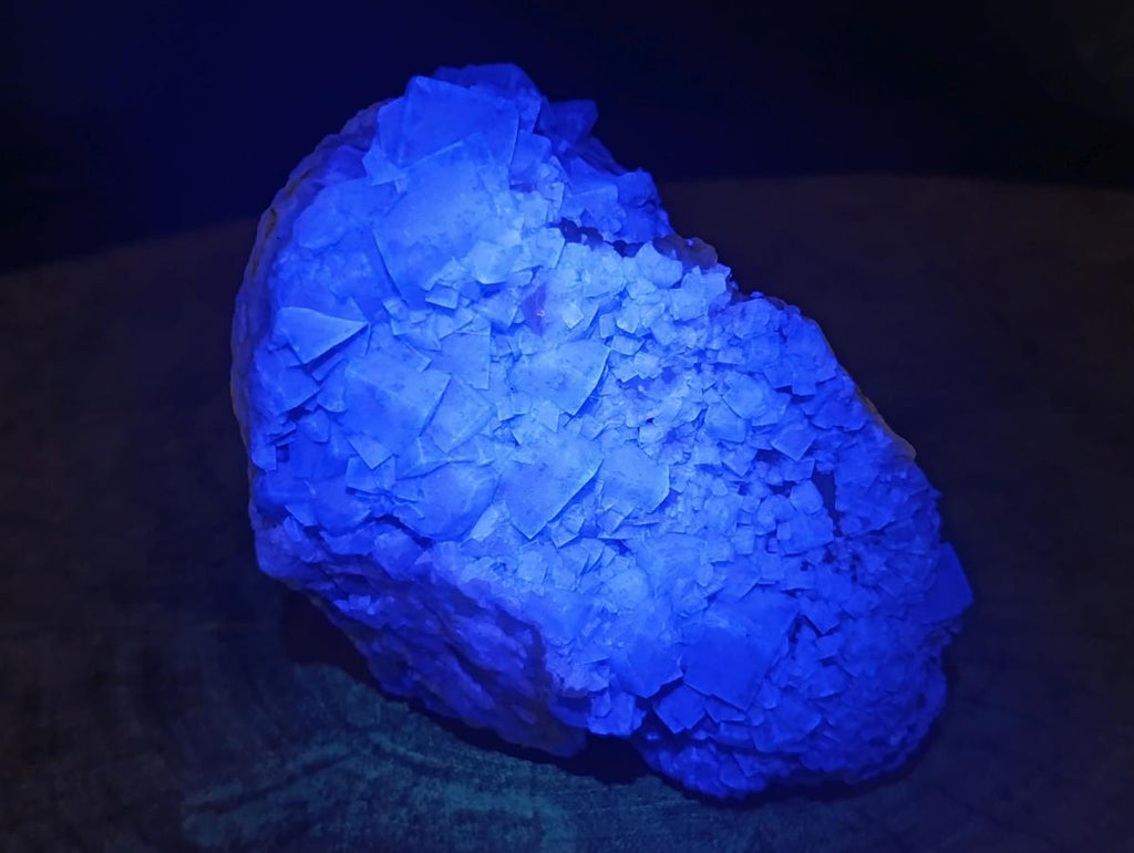 Natural Green Fluorite Cluster Specimens x 2 From Mandrosonoro, Madagascar