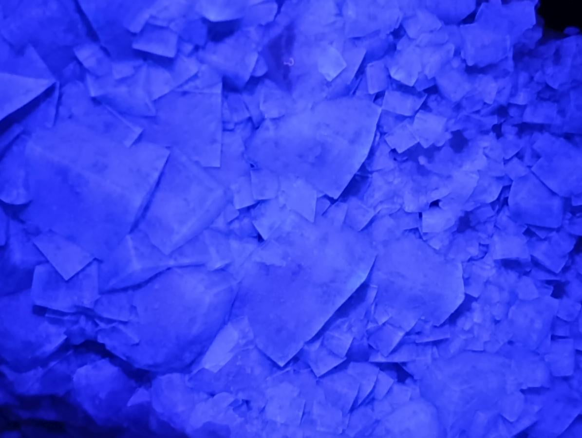 Natural Green Fluorite Cluster Specimens x 2 From Mandrosonoro, Madagascar