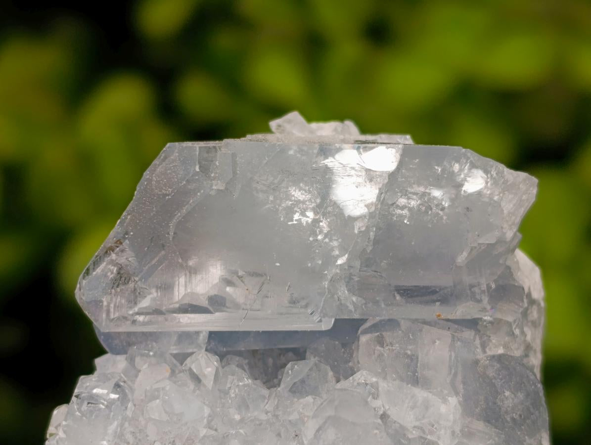 Natural Blue Celestite Specimens x 25 From Sakoany, Madagascar
