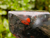 Polished Bloodstone Display Crystals x 3 From Swaziland