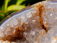 Polished Agate Geodes with Crystalline Centres x 2 From Maintirano, Madagascar