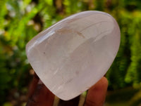 Polished Girasol Pearl Quartz Standing Free Forms x 7 From Ambatondrazaka, Madagascar