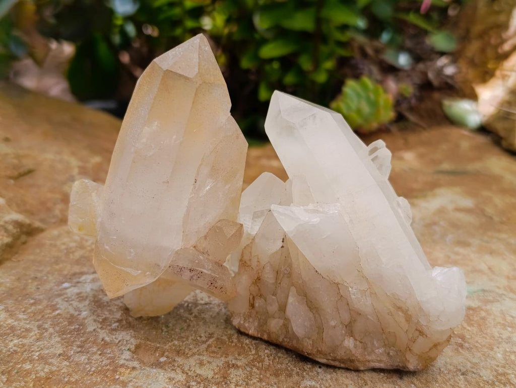 Natural Mixed Quartz Crystal Clusters and Crystals x 24 From Madagascar