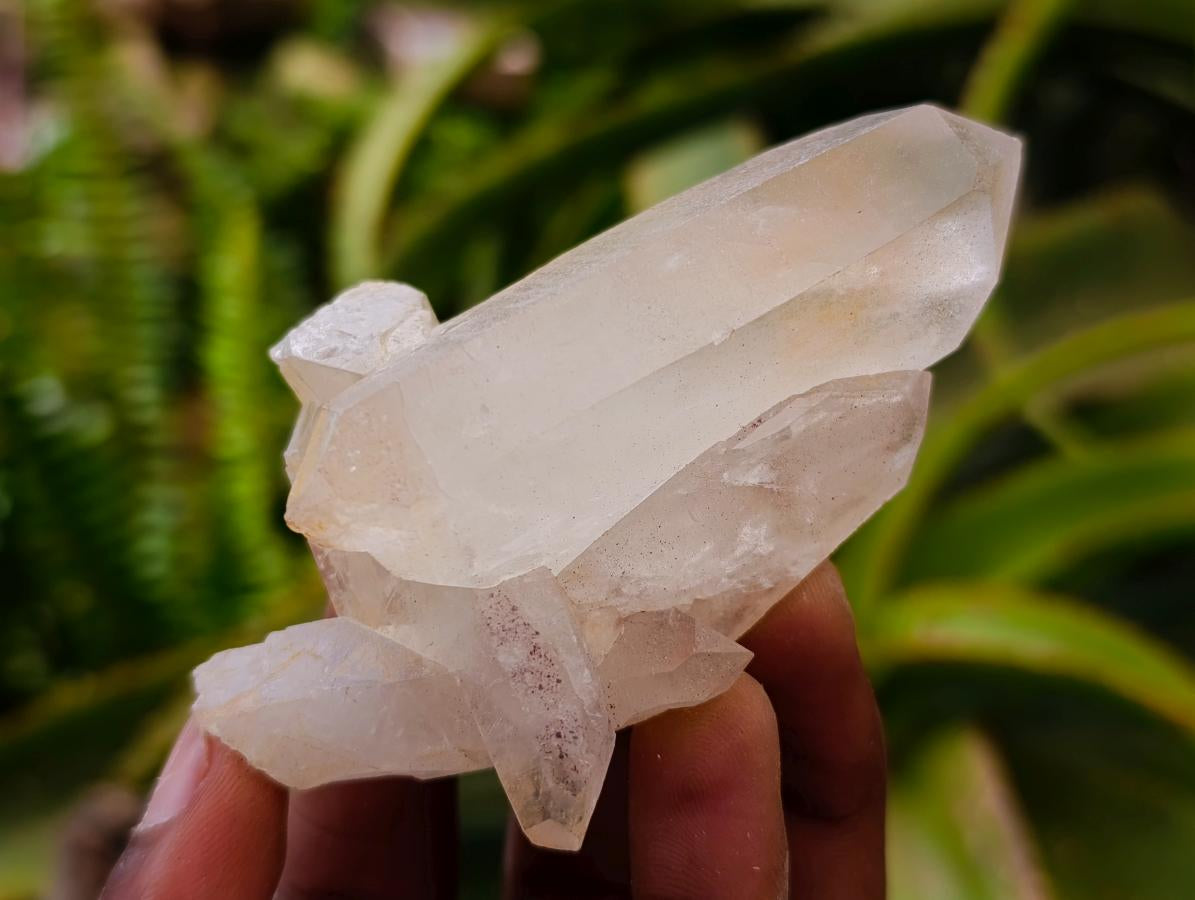 Natural Mixed Quartz Crystal Clusters and Crystals x 24 From Madagascar