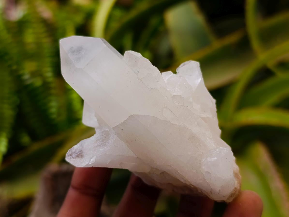 Natural Mixed Quartz Crystal Clusters and Crystals x 24 From Madagascar