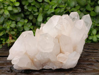 Natural Clear Cascading Quartz Crystal Cluster x 1 From Madagascar