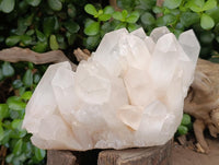 Natural Clear Cascading Quartz Crystal Cluster x 1 From Madagascar