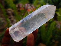 Polished Girasol Pearl Quartz Crystals x 12 From Ambatondrazaka, Madagascar