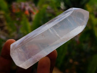 Polished Girasol Pearl Quartz Crystals x 12 From Ambatondrazaka, Madagascar