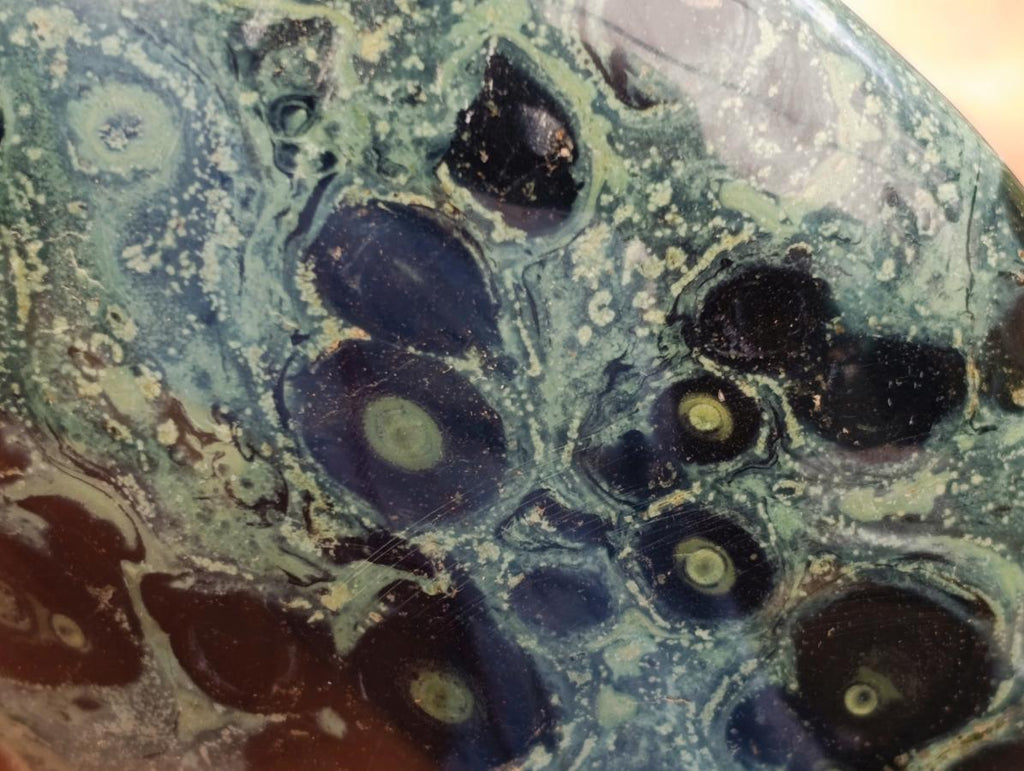 Polished Stromatolite Standing Free Forms x 2 From Katsepy, Madagascar