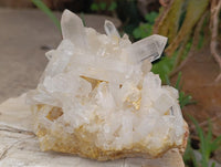 Natural Mixed Quartz Crystal Clusters x 3 From Madagascar