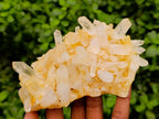 Natural Mixed Quartz Crystal Clusters x 3 From Madagascar