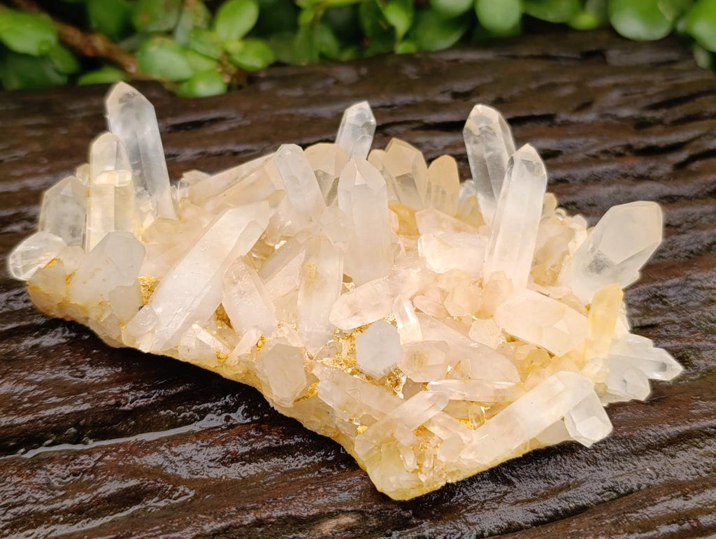 Natural Mixed Quartz Crystal Clusters x 3 From Madagascar