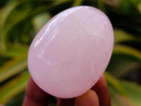 Polished Gemmy Star Rose Quartz Eggs x 12 From Madagascar