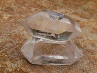 Polished Double Terminated Clear Quartz Crystals x 35 From Madagascar