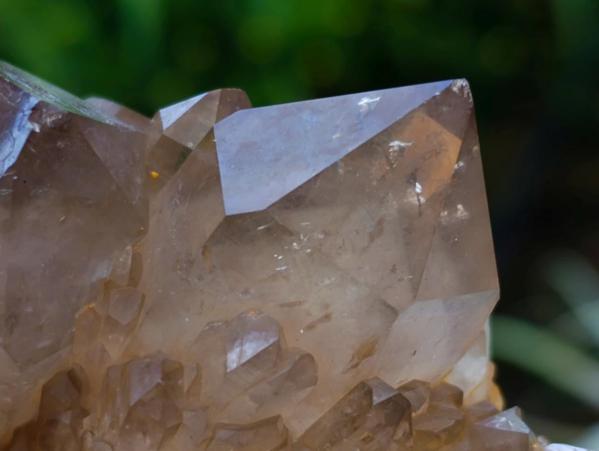 Natural Clear Smokey Citrine Quartz Cluster x 1 From Luena, Congo