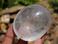 Polished Rock Crystal Galets x 12 From Amoron’i Mania Madagascar