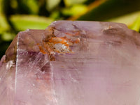 Polished Smokey Amethyst Window Crystals x 2 From Akansobe, Madagascar