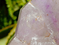 Polished Smokey Amethyst Window Crystals x 2 From Akansobe, Madagascar