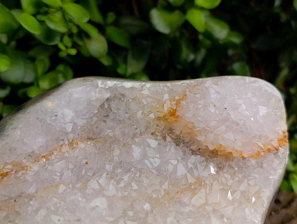 Polished Agate with Crystalline Centre Display Crystal x 1 From Madagascar