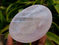 Polished Gemmy Rose Quartz Bowls x 6 From Madagascar