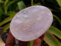 Polished Gemmy Rose Quartz Bowls x 6 From Madagascar