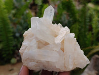Natural Mixed Quartz Crystal Clusters x 5 From Madagascar
